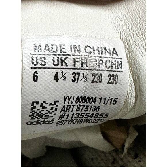 Adidas Stan Smith Trainer White Snakeskin Unisex Size 6 2015 S75136 Sneakers - Picture 7 of 9